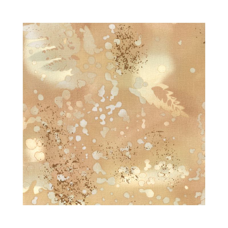 Fossil Fern Sand (32), 112cm Wide Cotton Quilting Fabric