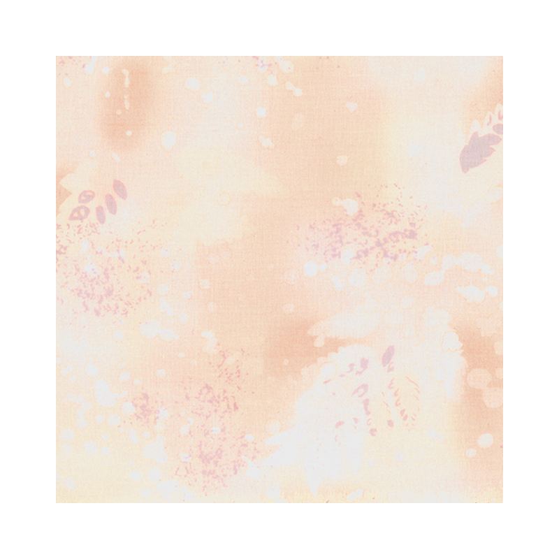 Fossil Fern Glazed Peach (42), 112cm Wide Cotton Quilting Fabric