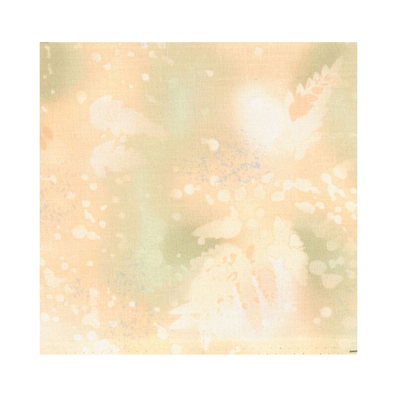 Fossil Fern Aurora (45), 112cm Wide Cotton Quilting Fabric