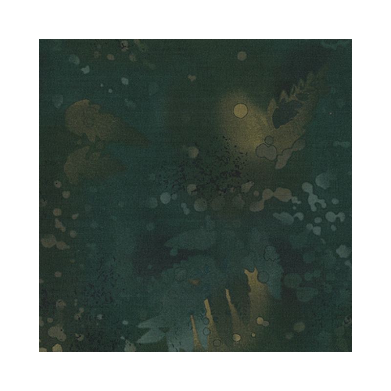Fossil Fern Blackwatch Green (52), 112cm Wide Cotton Quilting Fabric