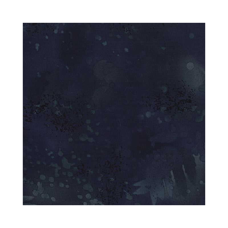 Fossil Fern Indigo Navy (53), 112cm Wide Cotton Quilting Fabric