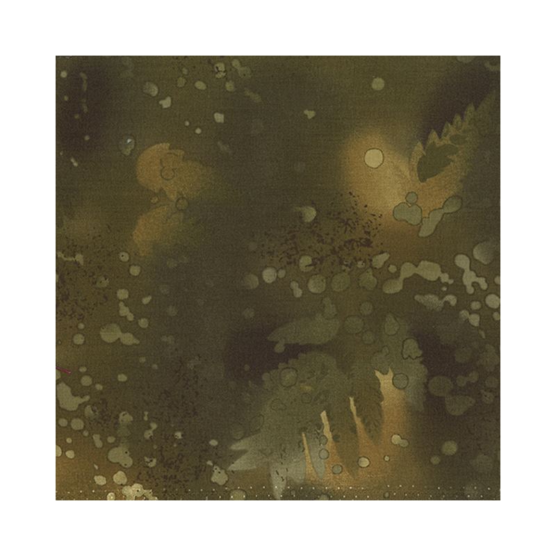 Fossil Fern Greek Olive (60), 112cm Wide Cotton Quilting Fabric