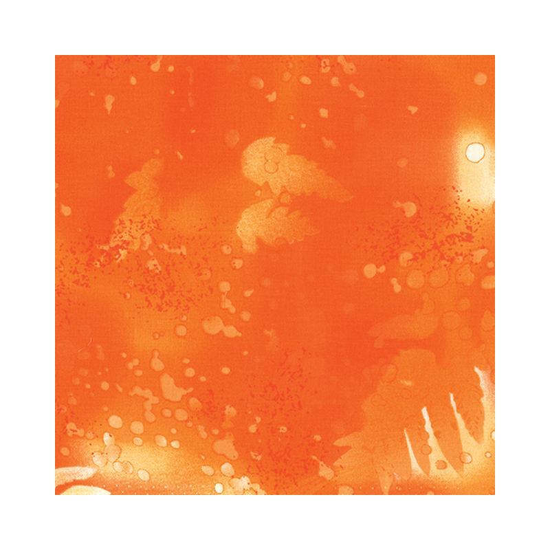 Fossil Fern Orange Juice (68), 112cm Wide Cotton Quilting Fabric