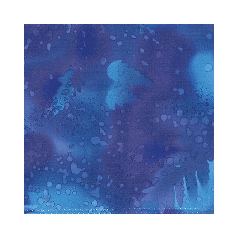 Fossil Fern Royal (77), 112cm Wide Cotton Quilting Fabric