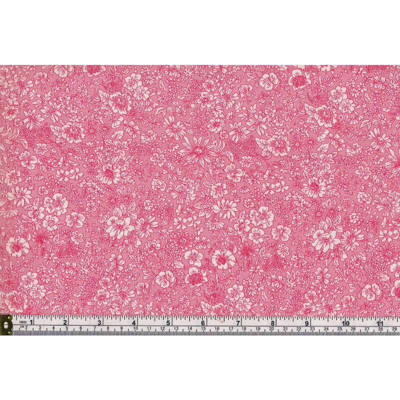 Liberty English Garden Emily Silhouette 110cm Wide Cotton Fabric 5604W