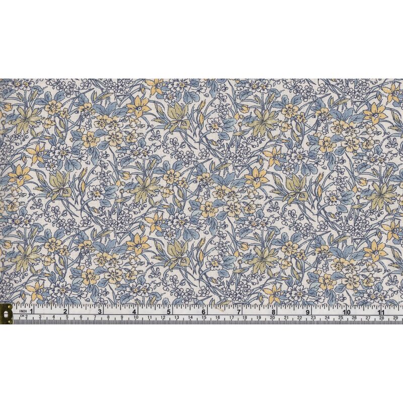 Liberty English Garden Ricardo 112cm Wide Cotton Fabric 5606Y