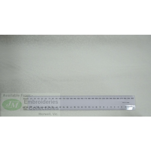 Cotton Fabric, 110cm Wide, White on White Tones Per Metre