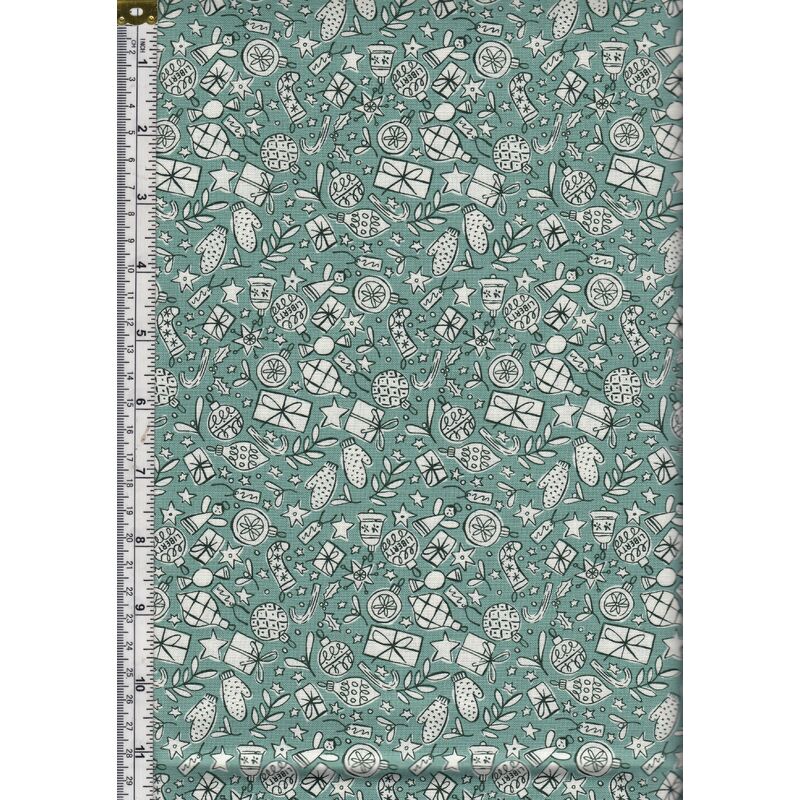 Liberty Fabrics Seasons Greetings Festive Cheer, 110cm Wide