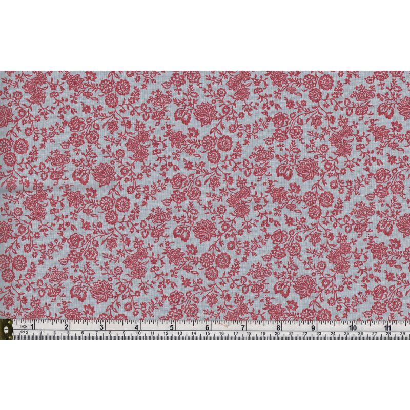 Liberty Summer House Hampton Vines Red 112cm Wide Cotton Fabric 5672Y