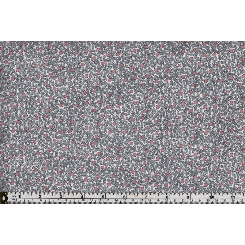 Liberty Summer House Hidcote Berry 112cm Wide Cotton Fabric 5676Y