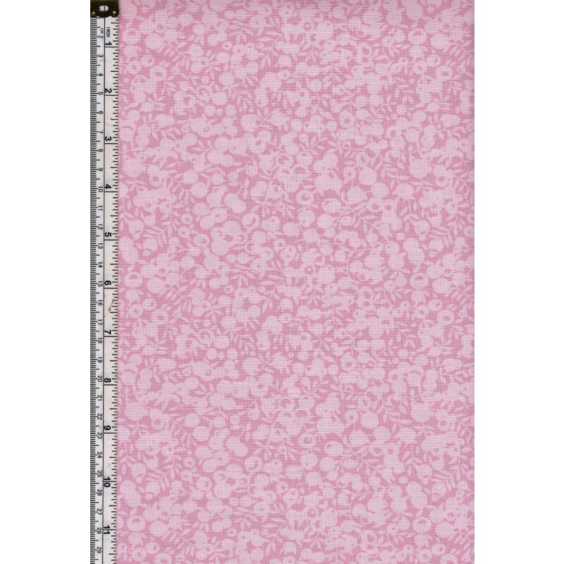 Liberty Wiltshire Shadow Collection ROSE PINK 110cm Wide Cotton Fabric 5687Z