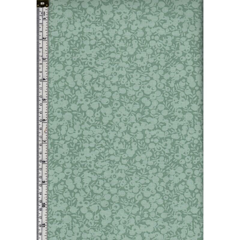 Liberty Wiltshire Shadow Collection SAGE 110cm Wide Cotton Fabric 5710Z