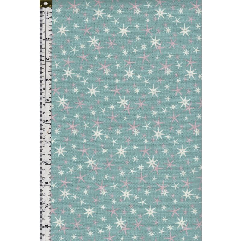 Liberty A Festive Collection STAR FROST 112cm Wide Cotton Fabric 5751A