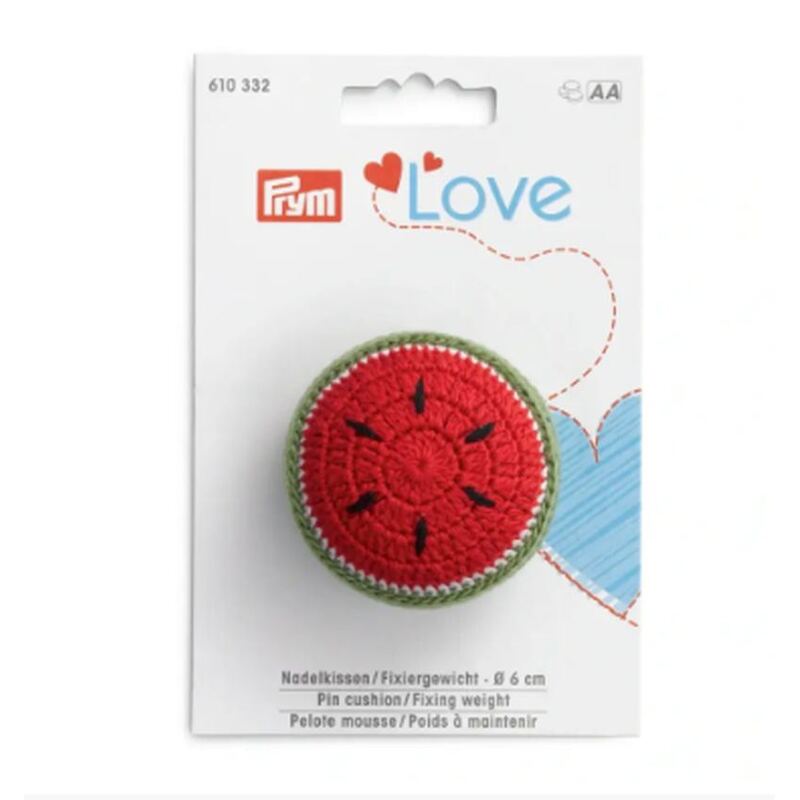 Pin Cushion / Fixing Weight, Prym Love, Melon