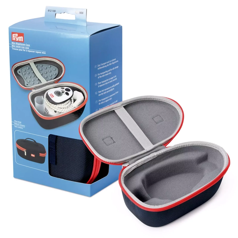 Prym Mini Steam Iron With Hard Case and Measuring Cup, Australian Plug