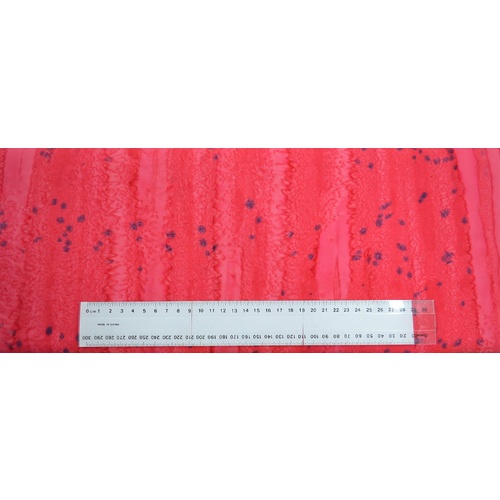 BATIK Fabric, 110cm Wide Per 1/2 Metre, #640064.1420 RED, 100% Cotton