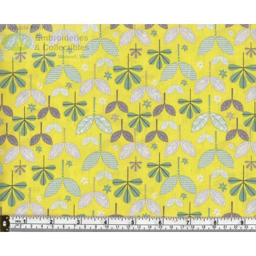 Birch Fabrics 100% Cotton Prints, Ditsy Floral Collection 2, 112cm Wide per Metre