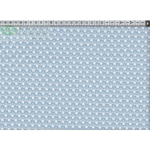 French Cottage Prints 647160-0071, 145cm Wide BLUE/WHITE by Gutermann