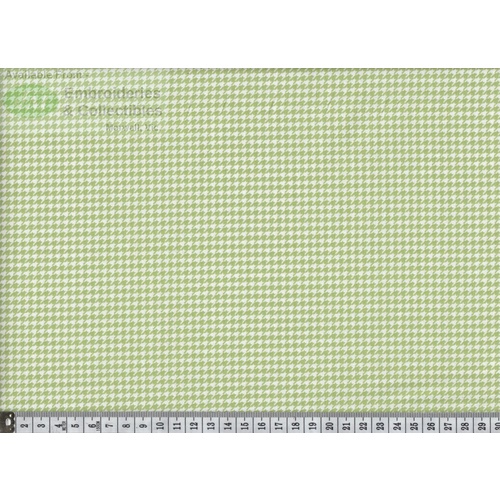Notting Hill Print 647209-0152 GREEN/CREAM 145cm Wide by Gutermann