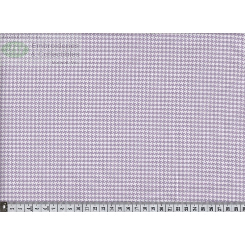 Notting Hill Print 647209-0202 PURPLE CREAM 145cm Wide by Gutermann