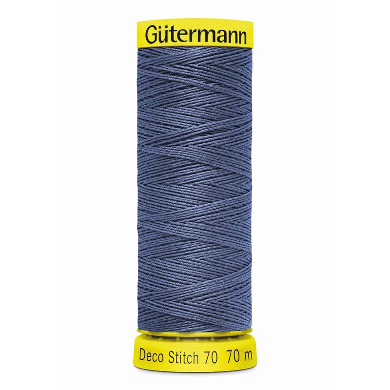 Deco Stitch 70, #112 PETROL BLUE 70m Silky Topstitch Thread