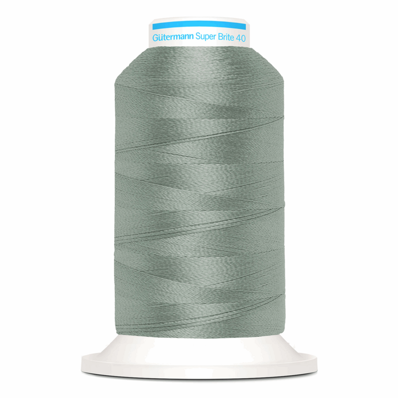 Gutermann Super Brite Polyester 40 #5521, 1000m Machine Embroidery Thread