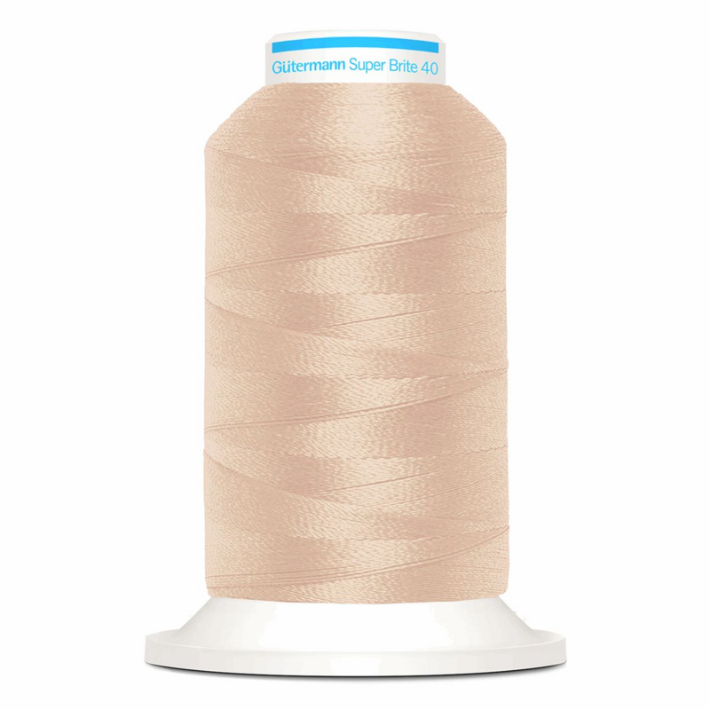 Gutermann Super Brite Polyester 40 #5532, 1000m Machine Embroidery Thread