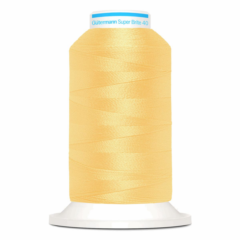 Gutermann Super Brite Polyester 40 #5534, 1000m Machine Embroidery Thread