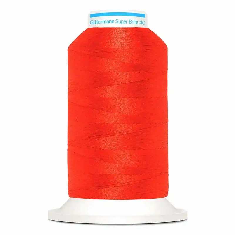 Gutermann Super Brite Polyester 40 #5536, 1000m Machine Embroidery Thread