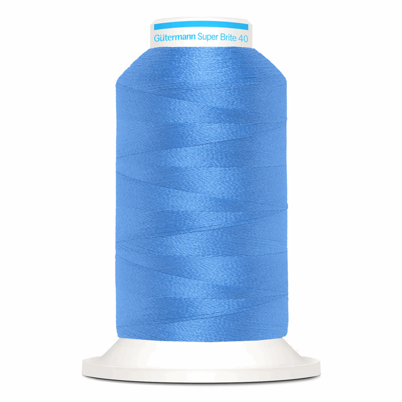 Gutermann Super Brite Polyester 40 #5545, 1000m Machine Embroidery Thread