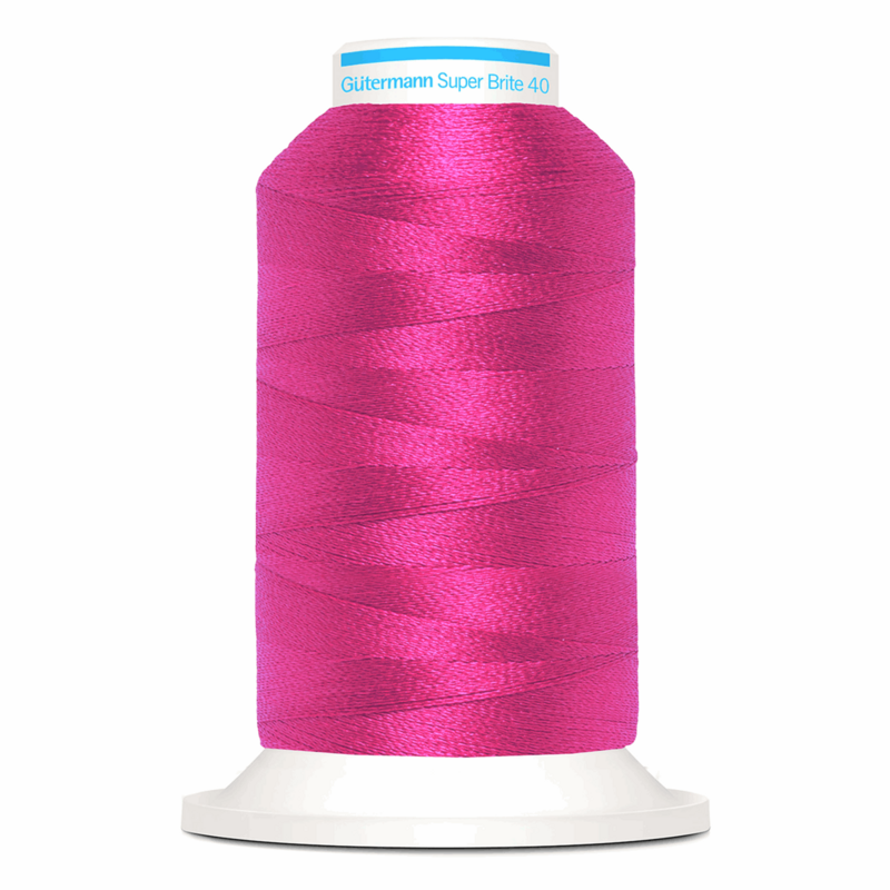 Gutermann Super Brite Polyester 40 #5561, 1000m Machine Embroidery Thread
