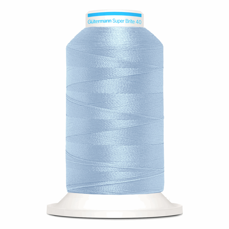 Gutermann Super Brite Polyester 40 #5569, 1000m Machine Embroidery Thread