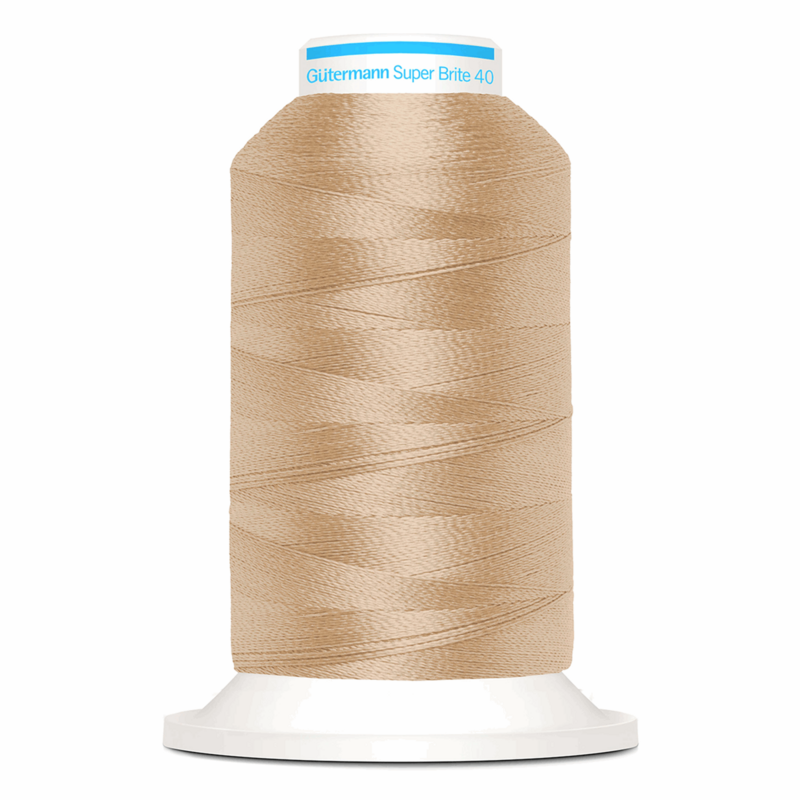 Gutermann Super Brite Polyester 40 #5573, 1000m Machine Embroidery Thread