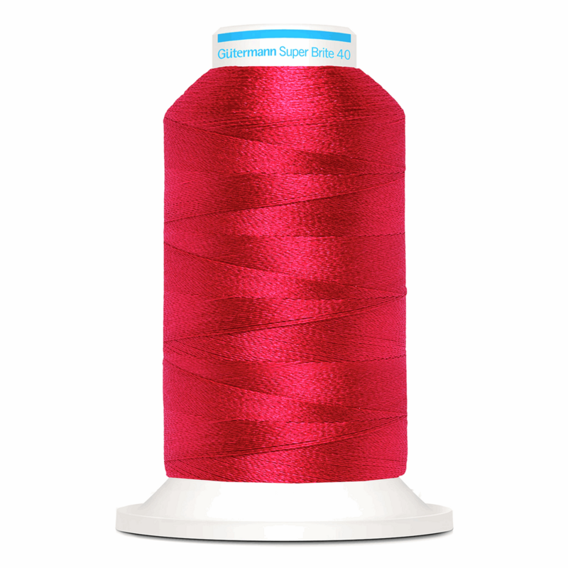 Gutermann Super Brite Polyester 40 #5581, 1000m Machine Embroidery Thread
