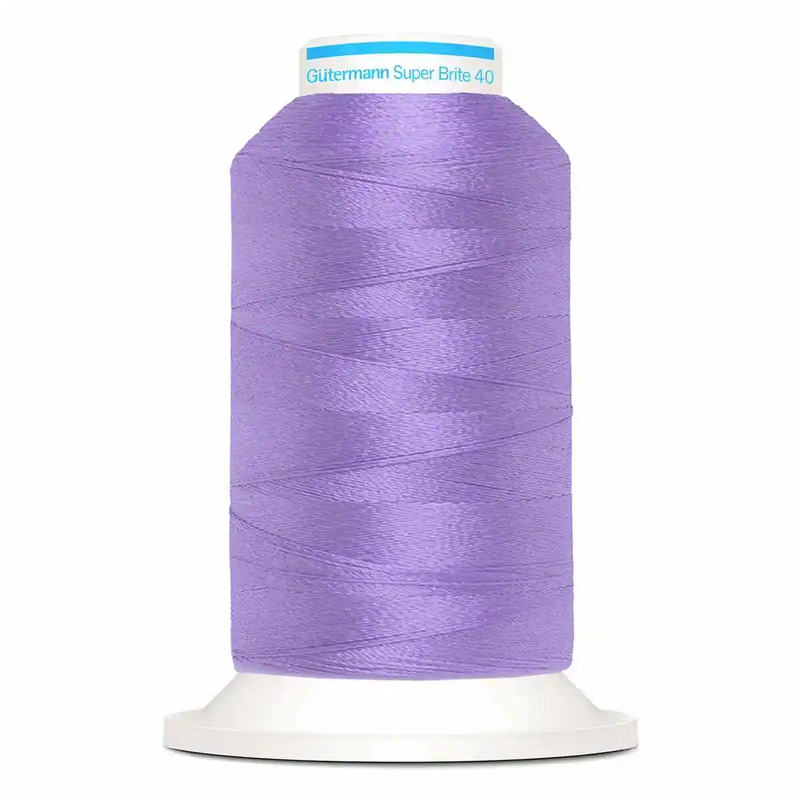 Gutermann Super Brite Polyester 40 #5586, 1000m Machine Embroidery Thread