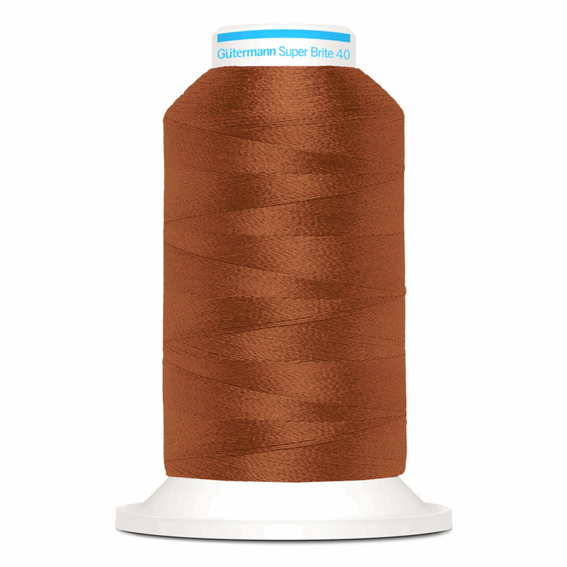 Gutermann Super Brite Polyester 40 #5590, 1000m Machine Embroidery Thread