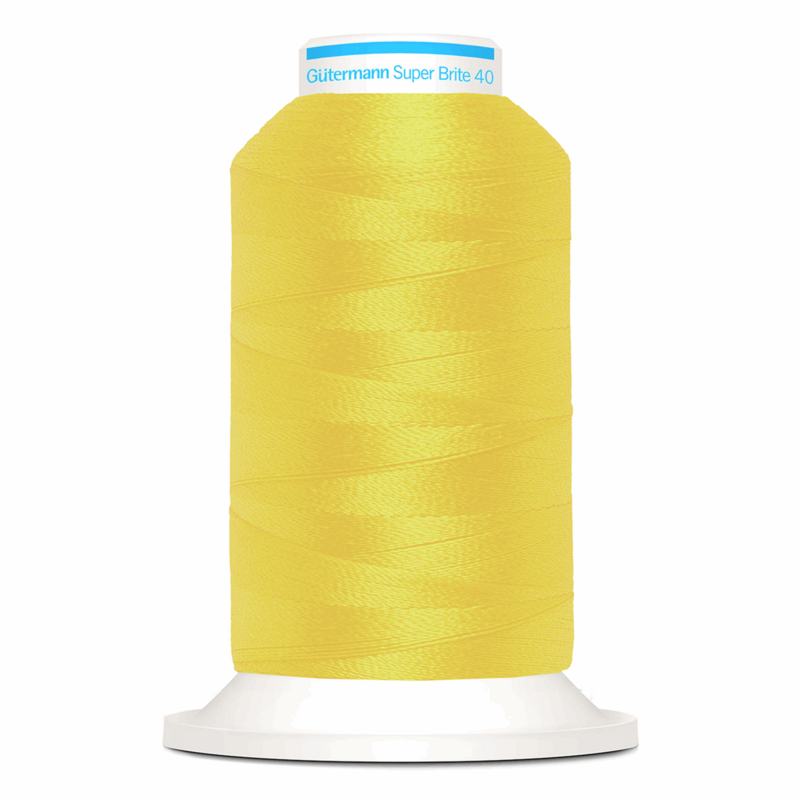 Gutermann Super Brite Polyester 40 #5626, 1000m Machine Embroidery Thread