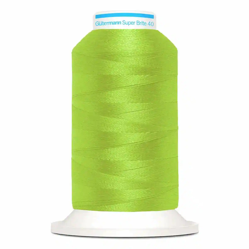 Gutermann Super Brite Polyester 40 #5756, 1000m Machine Embroidery Thread