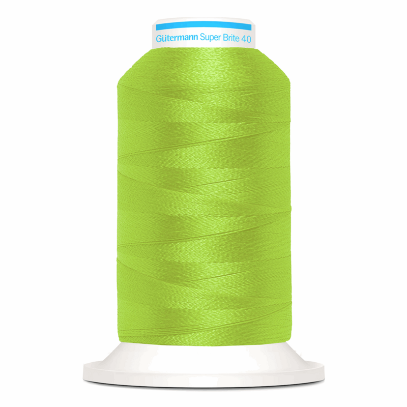 Gutermann Super Brite Polyester 40 #5756, 1000m Machine Embroidery Thread