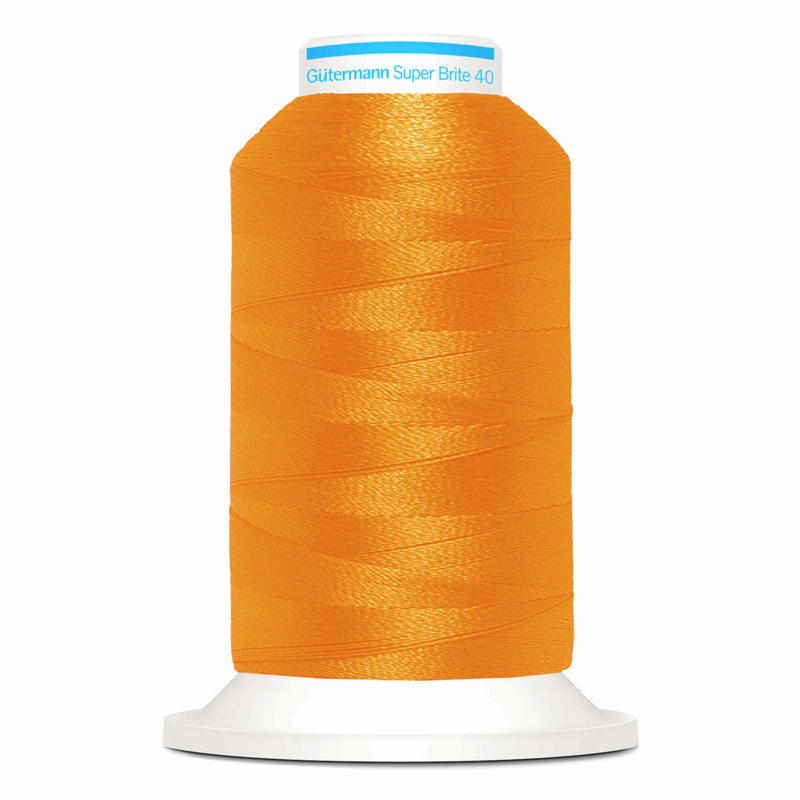 Gutermann Super Brite Polyester 40 #5770, 1000m Machine Embroidery Thread