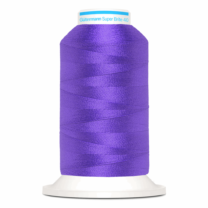 Gutermann Super Brite Polyester 40 #5803, 1000m Machine Embroidery Thread