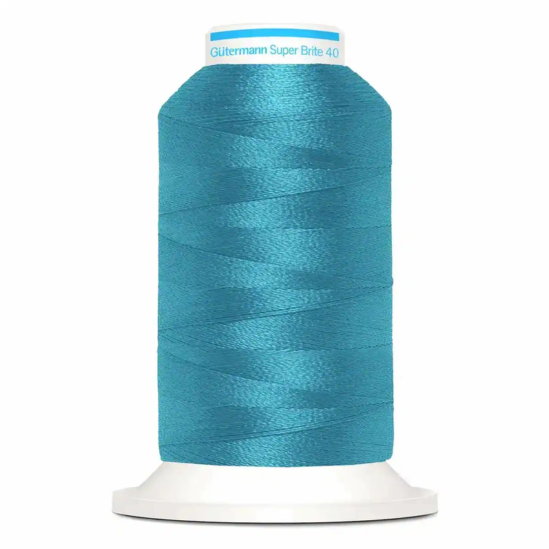 Gutermann Super Brite Polyester 40 #5810, 1000m Machine Embroidery Thread