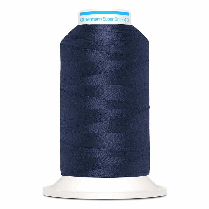 Gutermann Super Brite Polyester 40 #5909, 1000m Machine Embroidery Thread