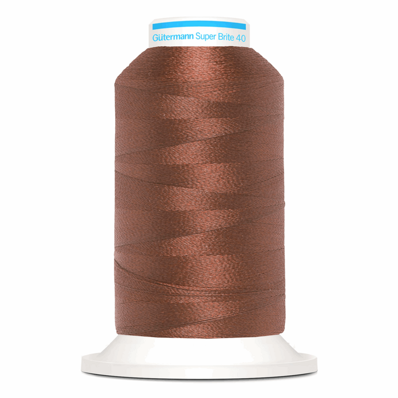 Gutermann Super Brite Polyester 40 #9042, 1000m Machine Embroidery Thread