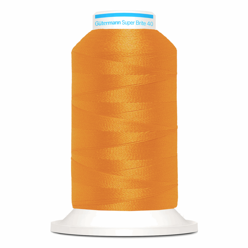 Gutermann Super Brite Polyester 40 #9050, 1000m Machine Embroidery Thread