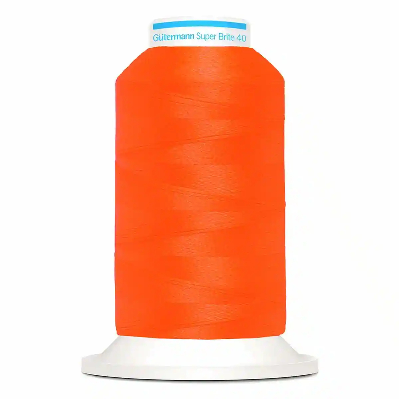 Gutermann Super Brite Polyester 40 #9072, 1000m Machine Embroidery Thread