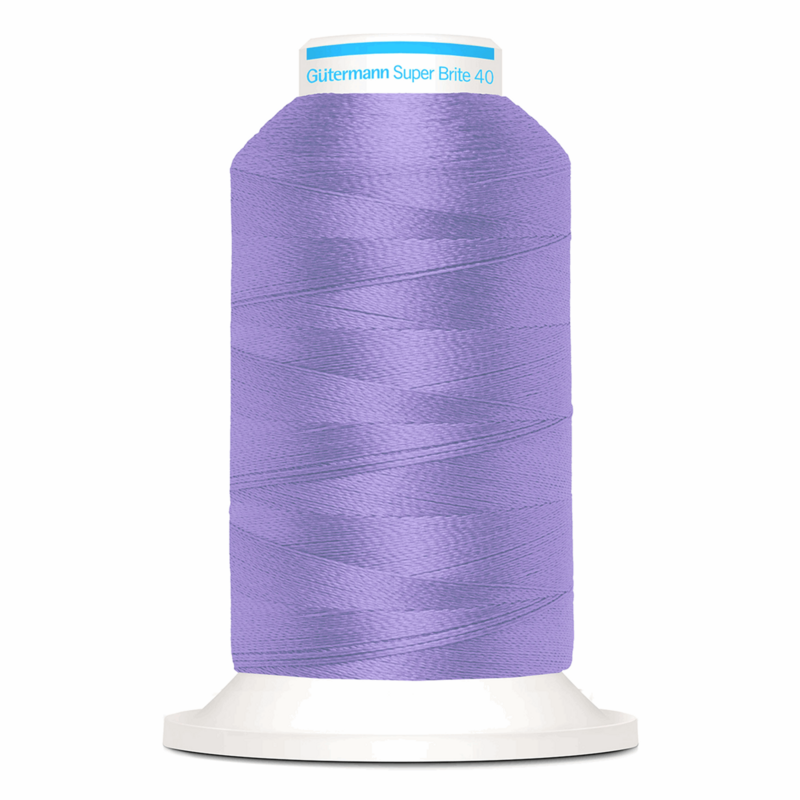 Gutermann Super Brite Polyester 40 #9167, 1000m Machine Embroidery Thread