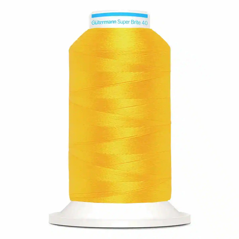 Gutermann Super Brite Polyester 40 #9172, 1000m Machine Embroidery Thread