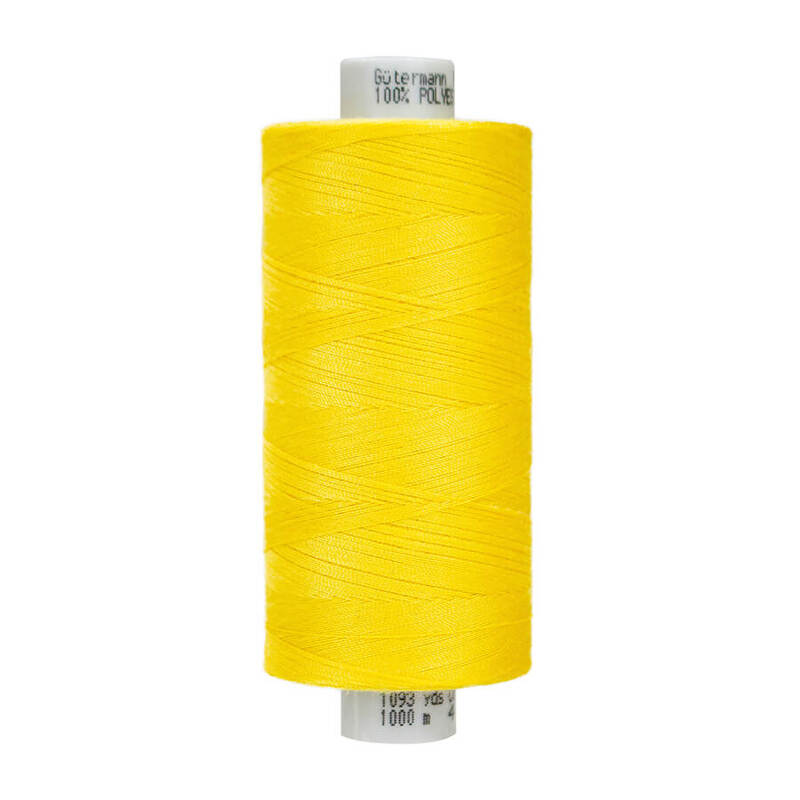 Gutermann Perma Core Thread #44147 YELLOW, 1000m Spool