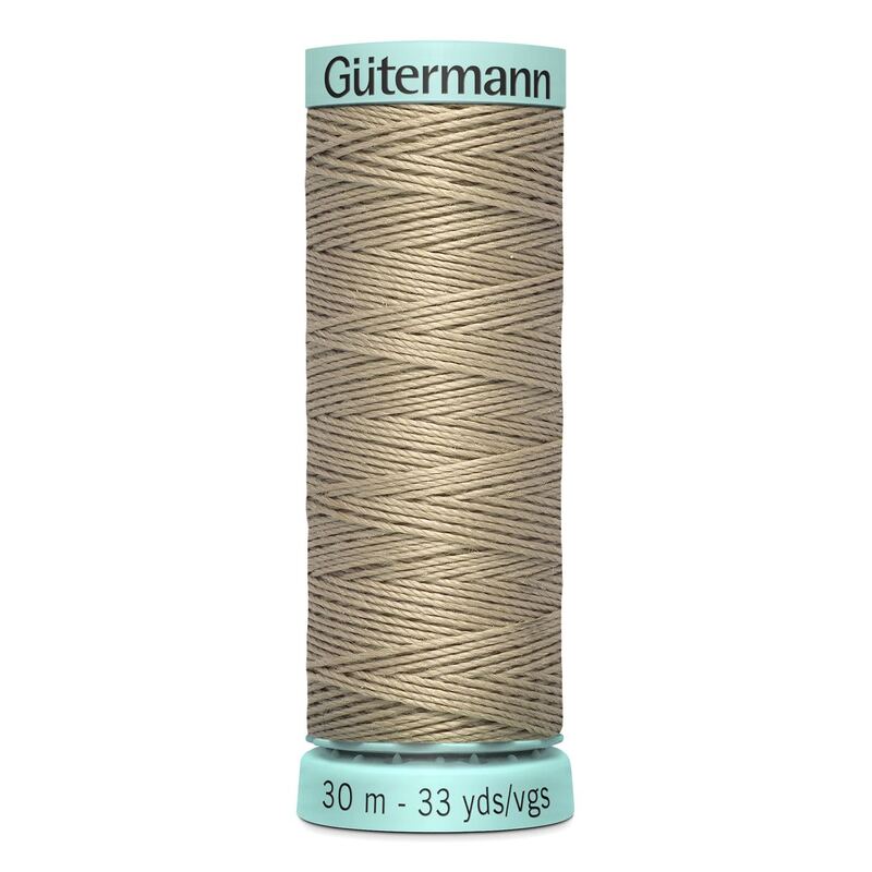 Gutermann Silk R 753 #215 LIGHT MOCHA BEIGE, Top Stitch / Sewing Thread 30m Spool